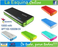 Adata Batería portátil de 10000mAh para celulares, tabletas, etc.