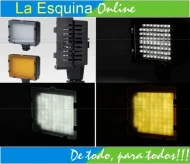 Lámpara para cámaras filmadoras de 76 Leds.