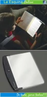 Luz para leer libros en la oscuridad.