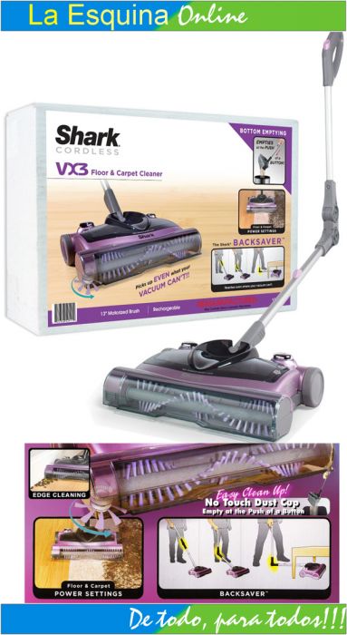 Aspiradora portátil para pisos alfombras.