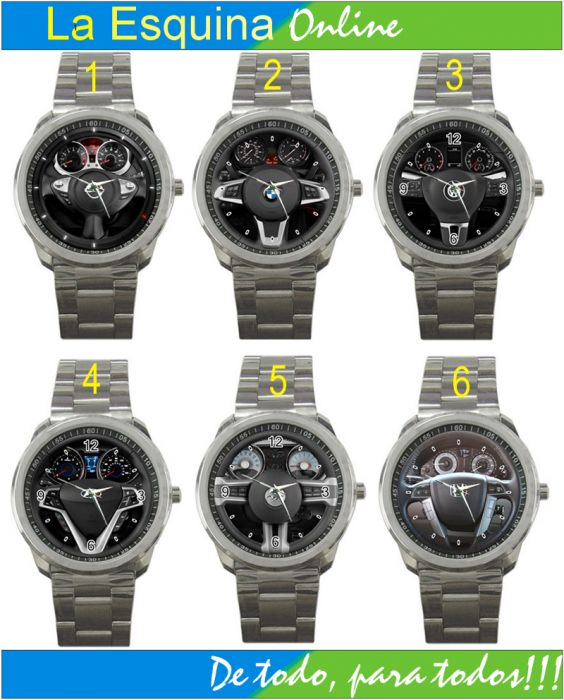 Reloj unisex de alta calidad en tono plateado